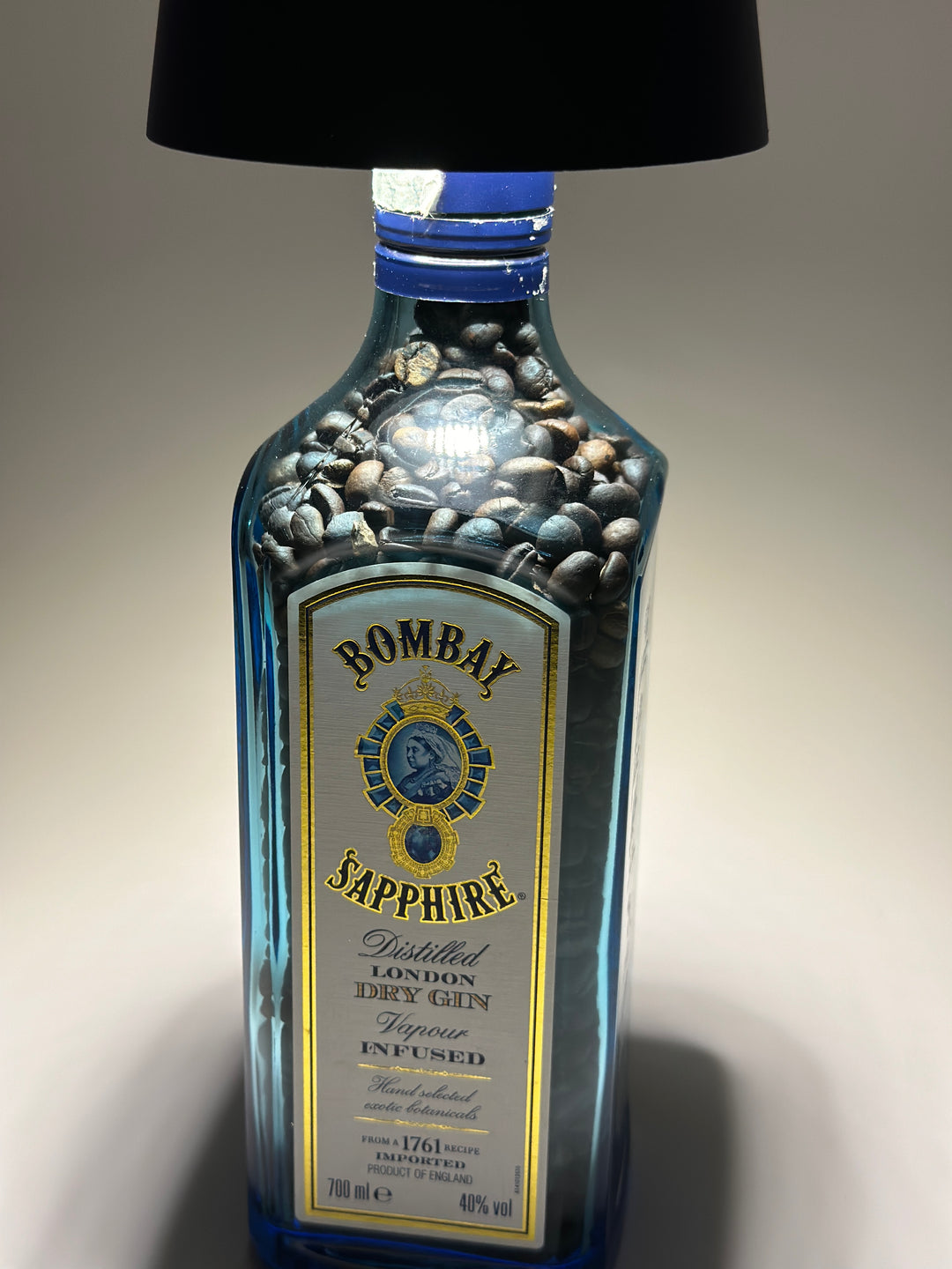 Lampada BOMBAY GIN ricaricabile