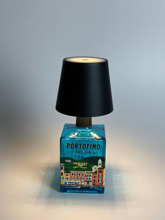 Lampada PORTOFINO GIN ricaricabile NERO