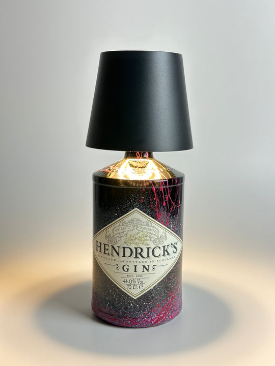 Lampada HENDRICK’S GIN custom ricaricabile