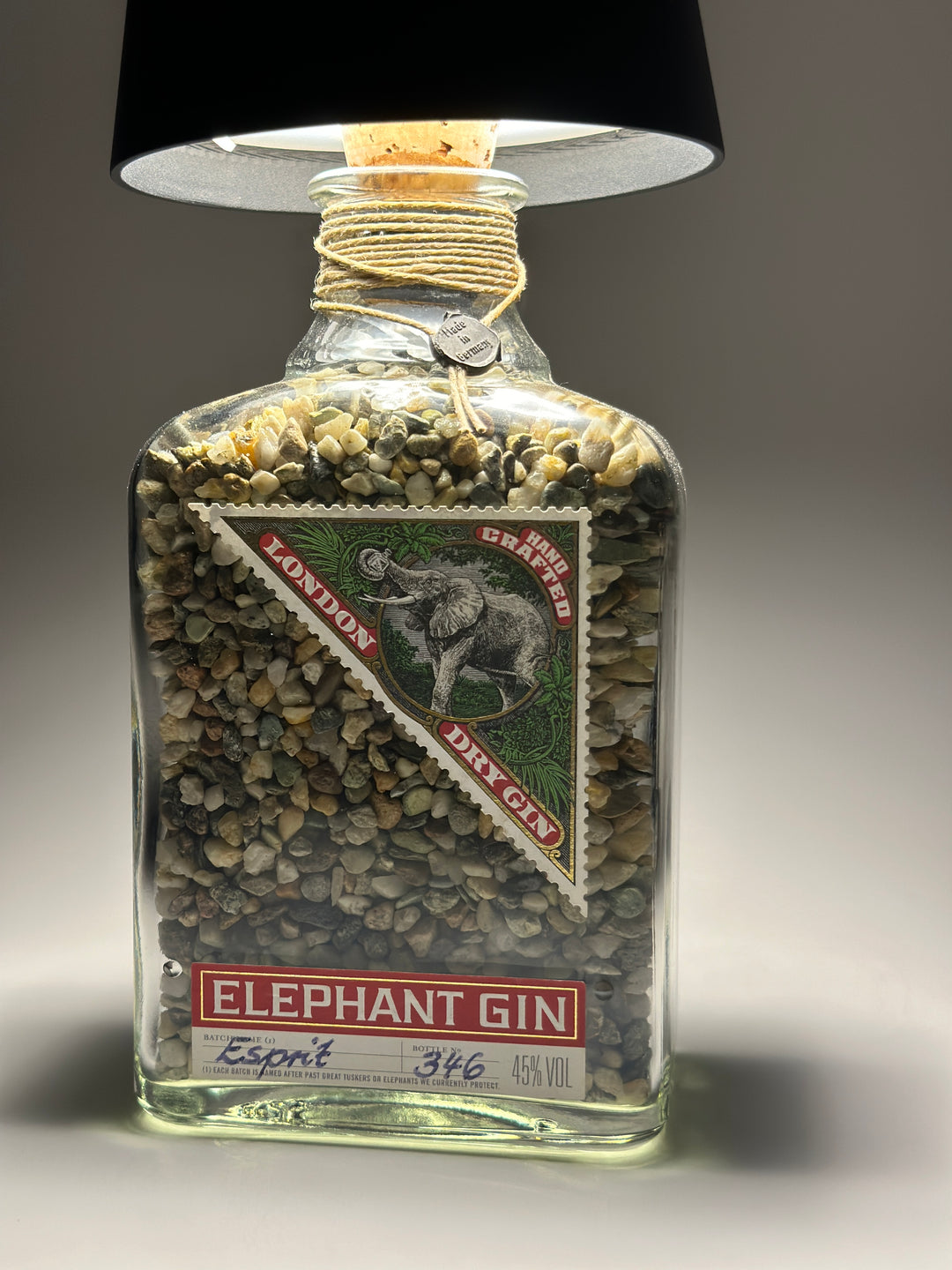 Lampada ELEPHANT GIN ricaricabile