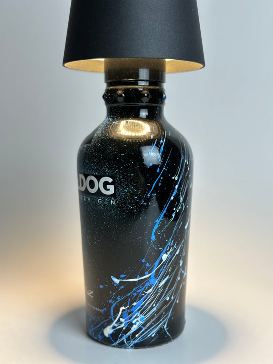 Lampada BULLDOG GIN custom ricaricabile