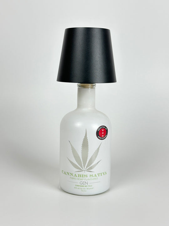 Lampada CANNABIS GIN ricaricabile