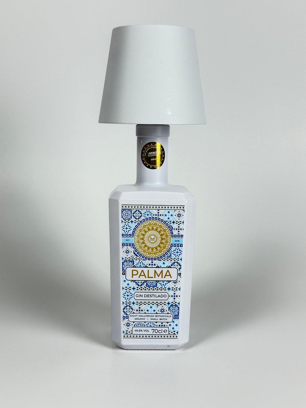 Lampada PALMA GIN ricaricabile