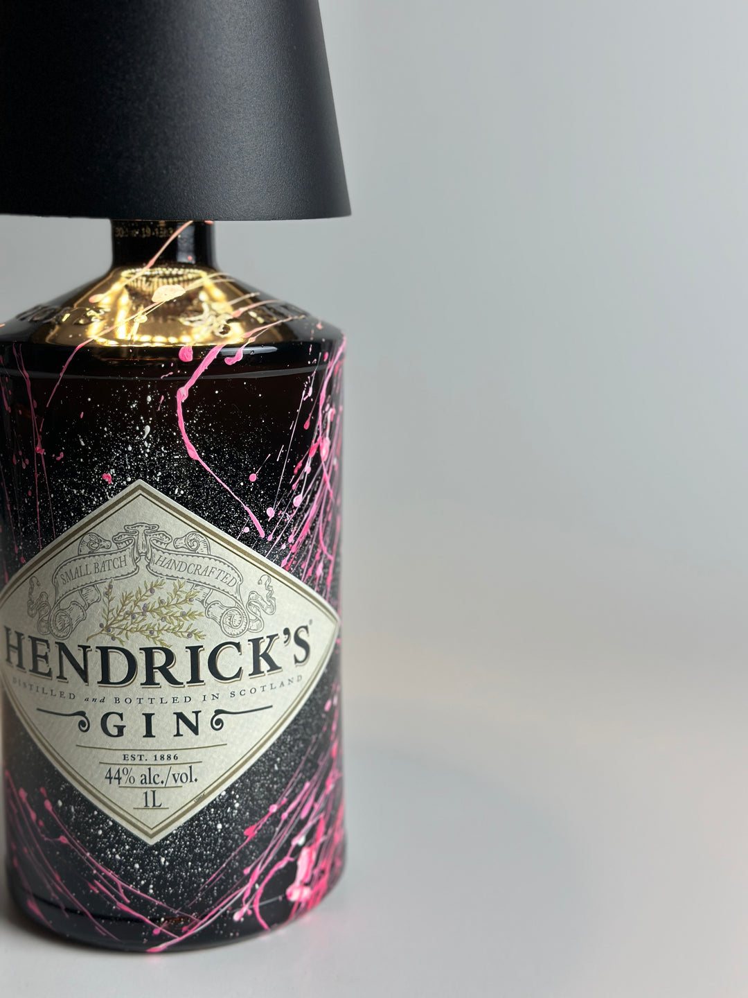 Lampada HENDRICK’S GIN custom ricaricabile