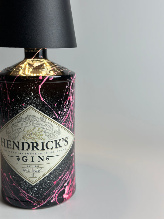 Lampada HENDRICK’S GIN custom ricaricabile