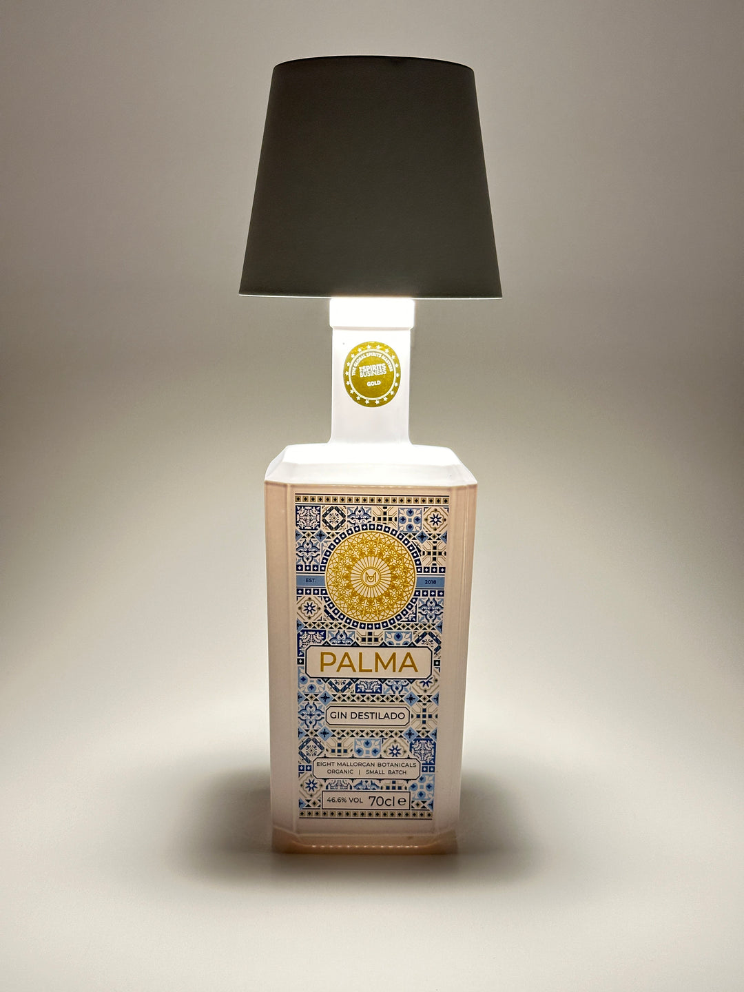 Lampada PALMA GIN ricaricabile