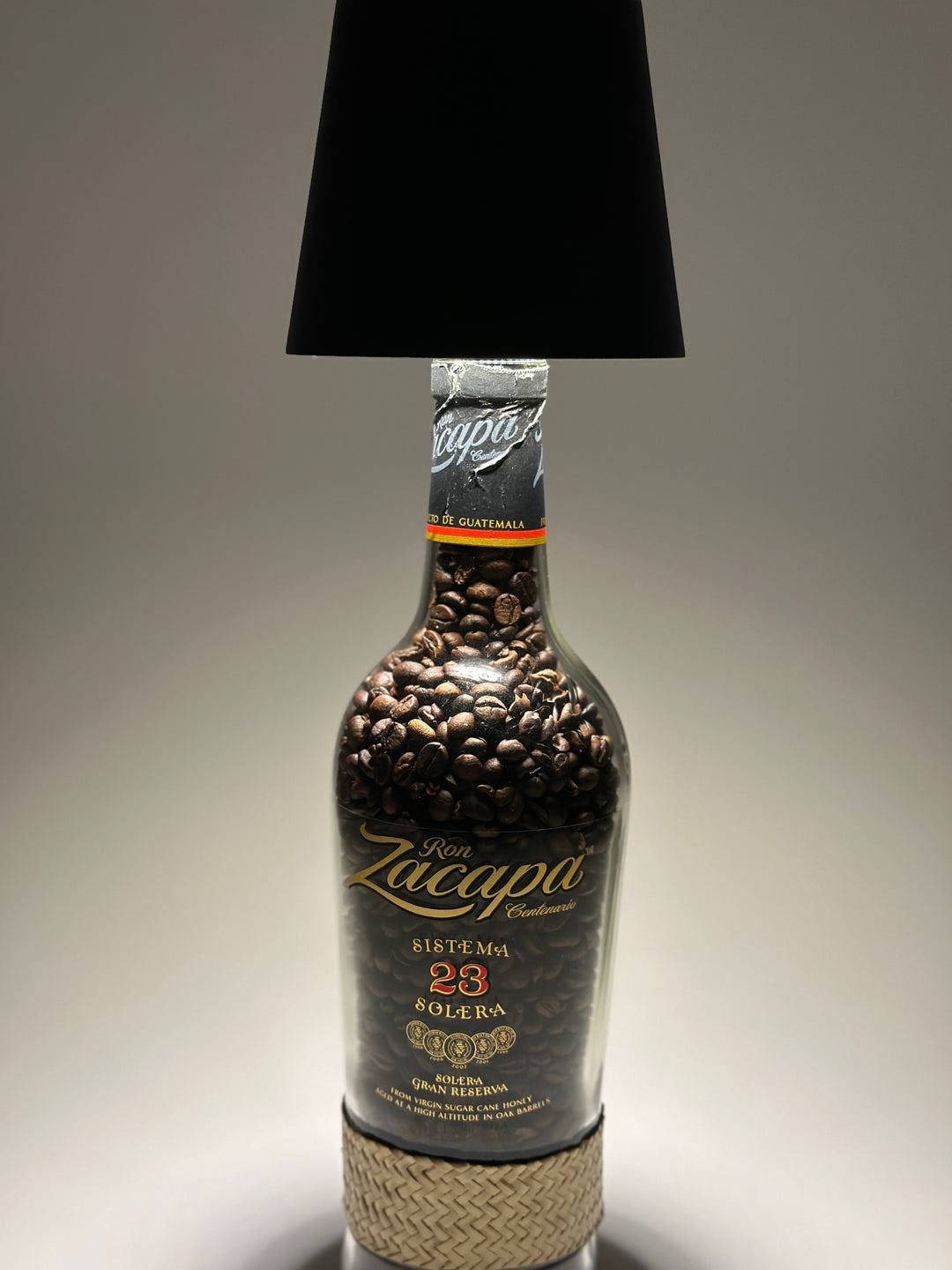 Lampada ZACAPA RUM ricaricabile