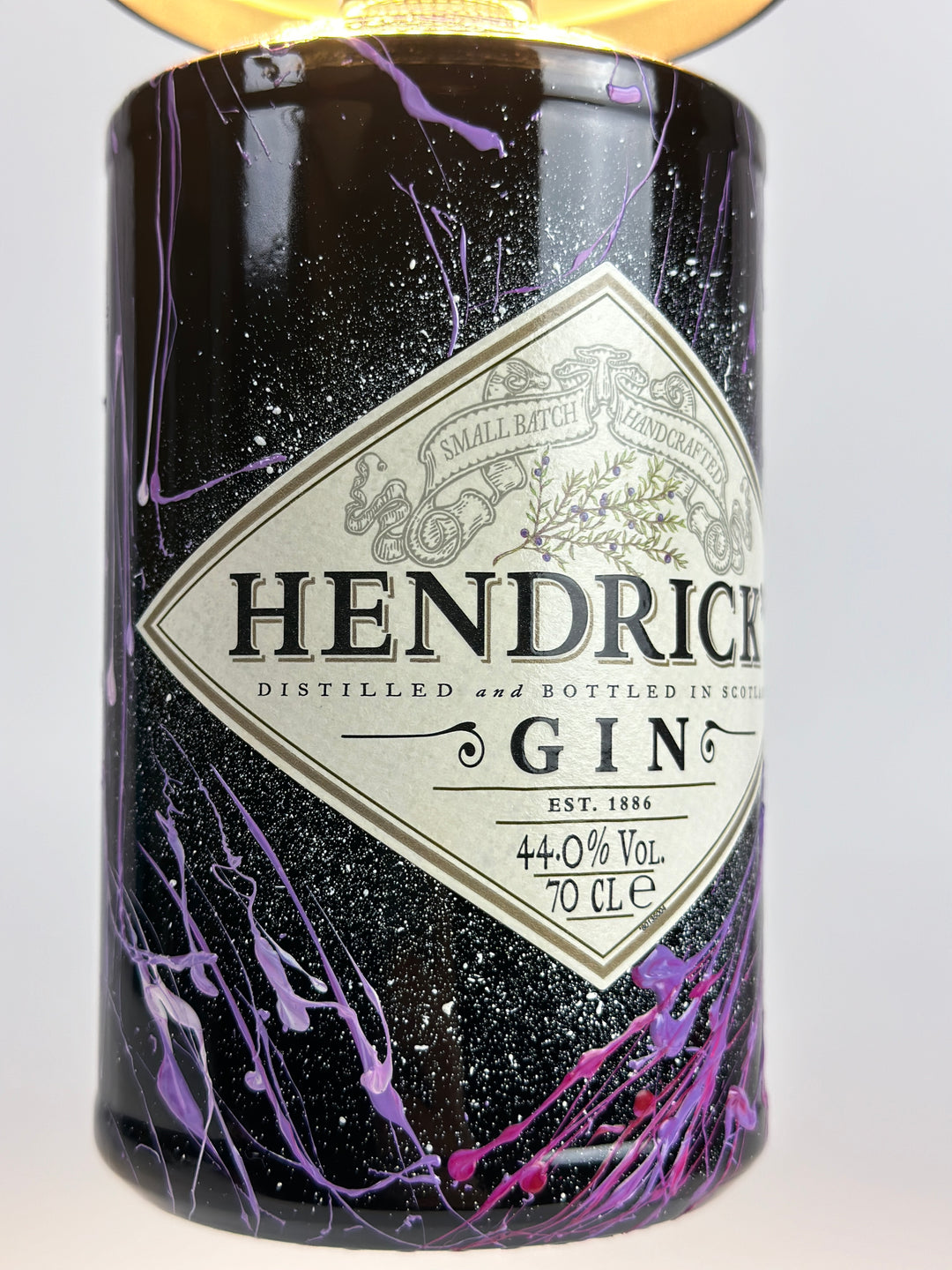 Lampada HENDRICK’S GIN custom ricaricabile