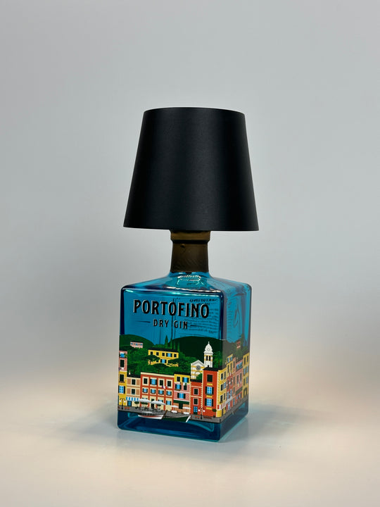 Lampada PORTOFINO GIN ricaricabile NERO