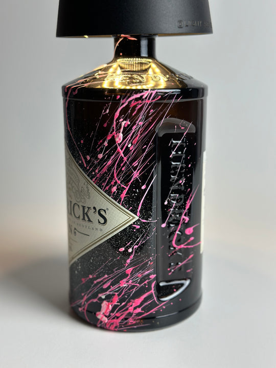 Lampada HENDRICK’S GIN custom ricaricabile