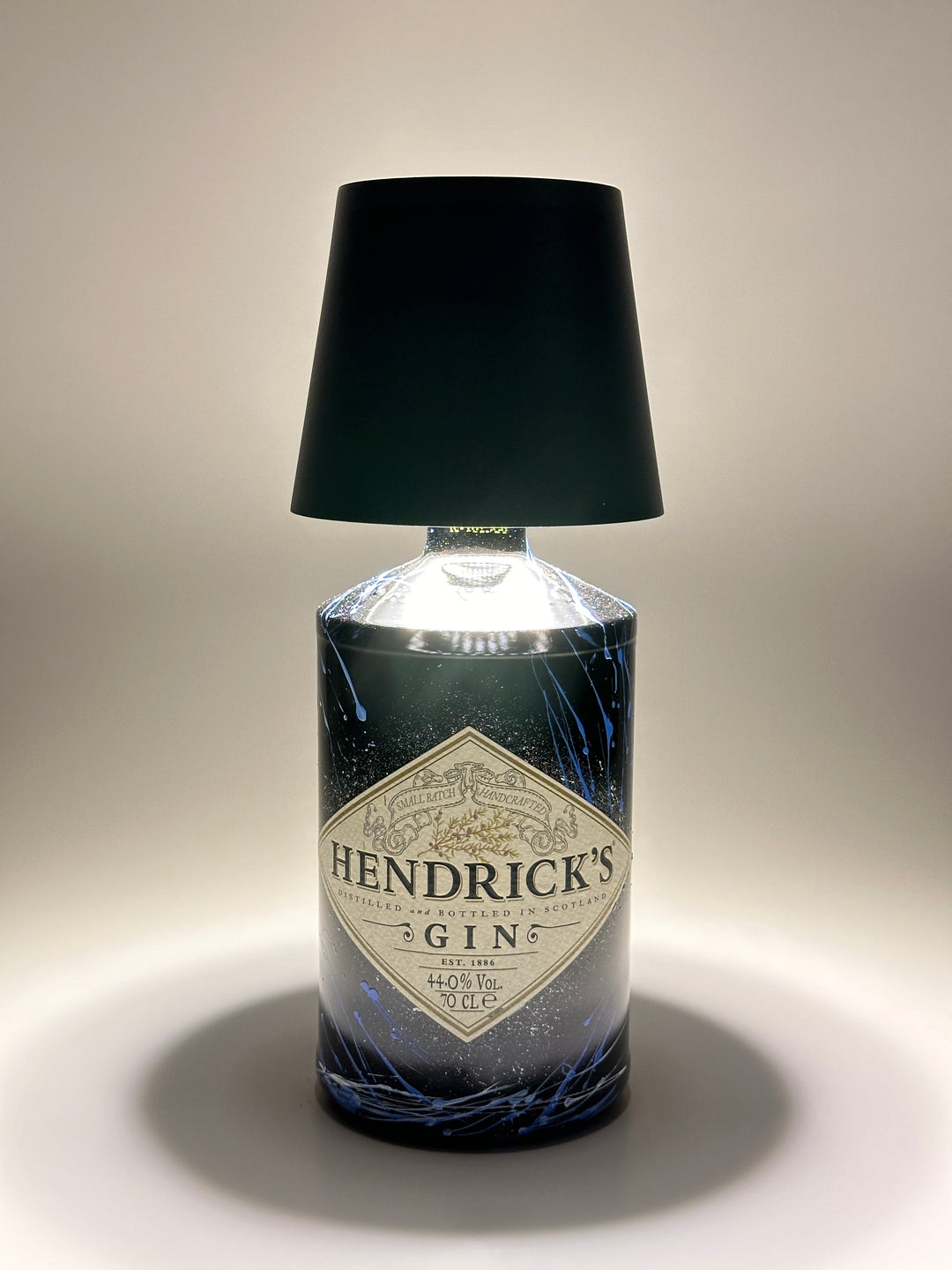 Lampada HENDRICK’S GIN custom ricaricabile