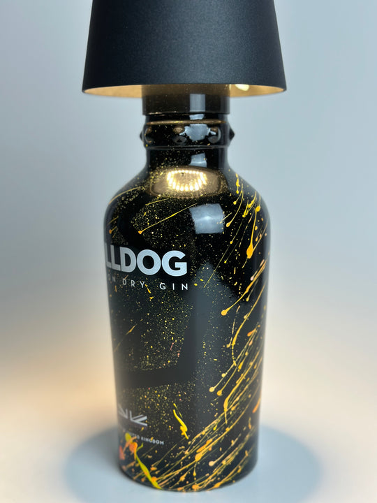 Lampada BULLDOG GIN custom ricaricabile