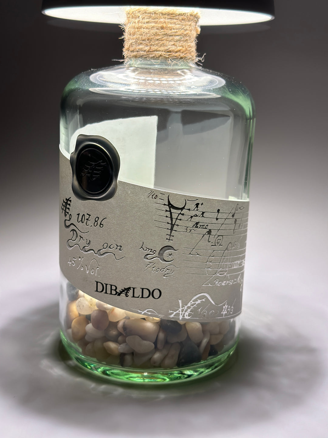 Lampada DIBALDO GIN ricaricabile