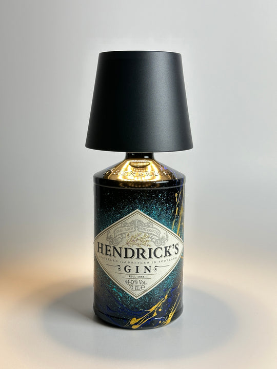 Lampada HENDRICK’S GIN custom ricaricabile