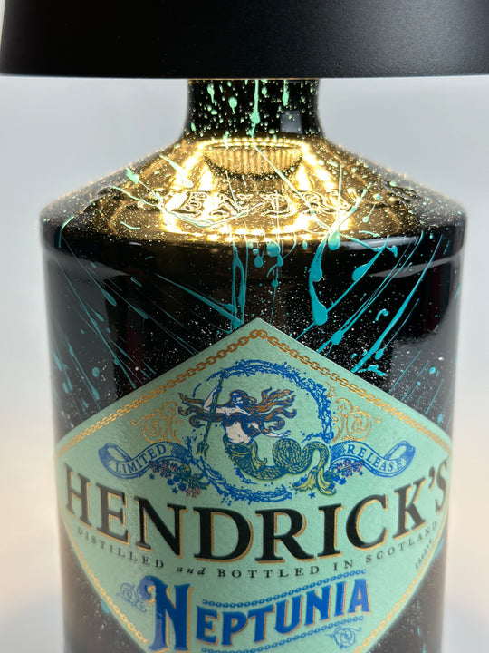 Lampada HENDRICK’S GIN custom ricaricabile