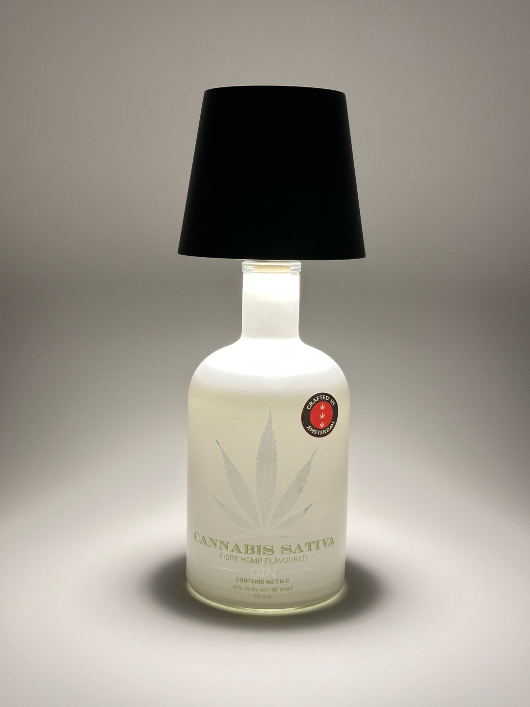 Lampada CANNABIS GIN ricaricabile