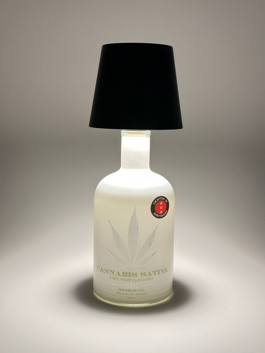 Lampada CANNABIS GIN ricaricabile