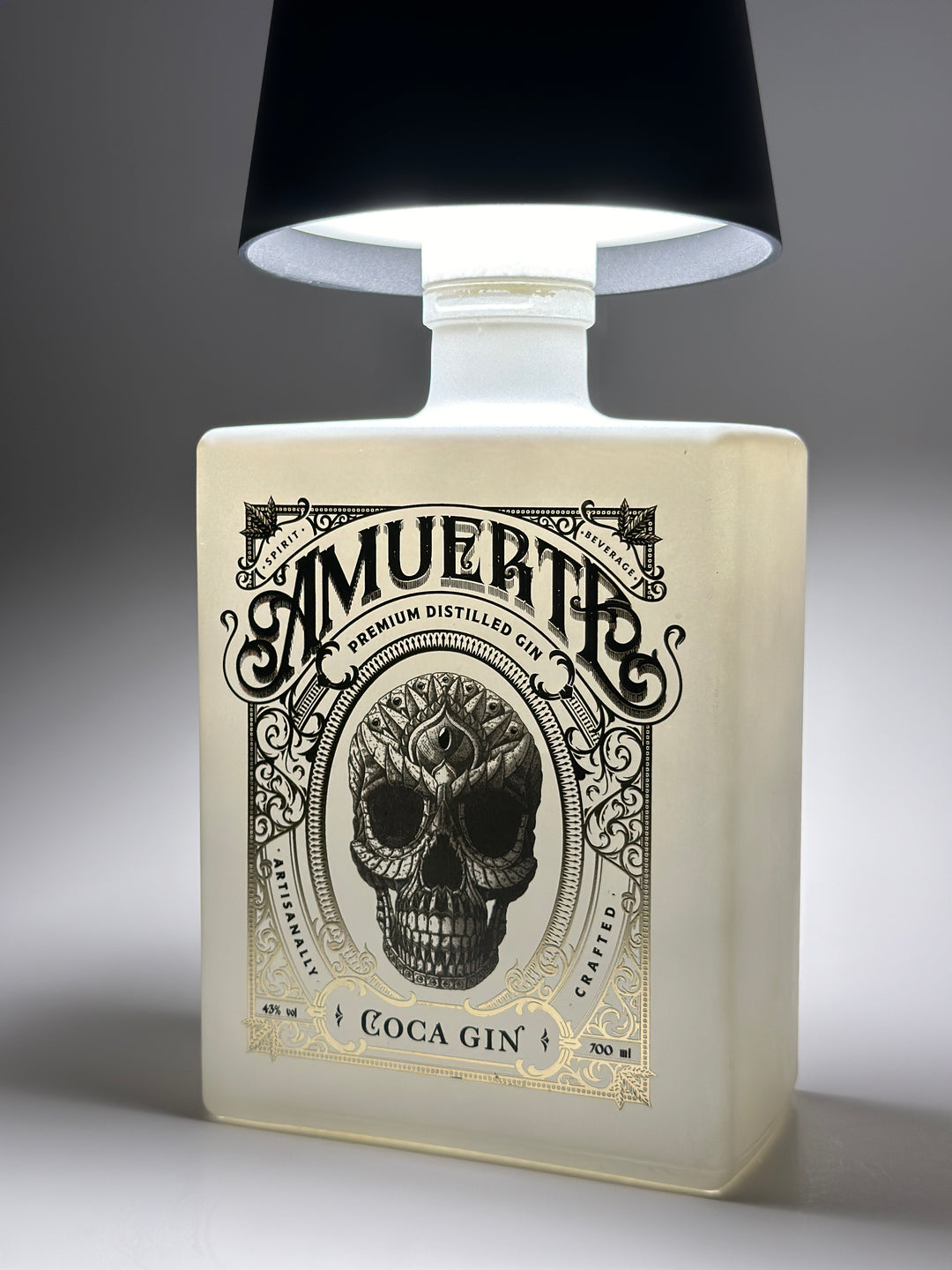 Lampada AMUERTE gin ricaricabile