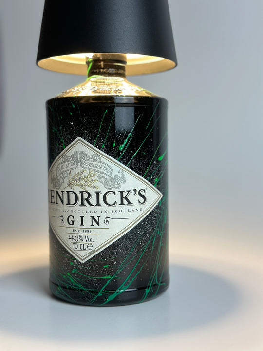 Lampada HENDRICK’S GIN custom ricaricabile