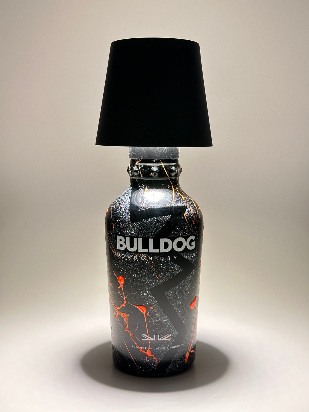 Lampada BULLDOG GIN custom ricaricabile