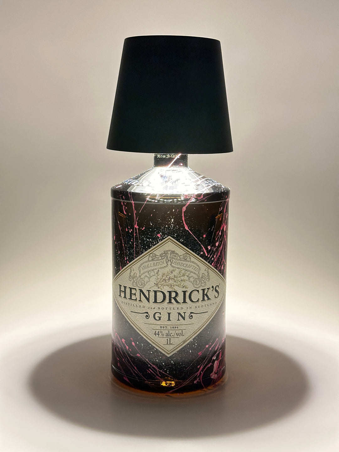 Lampada HENDRICK’S GIN custom ricaricabile