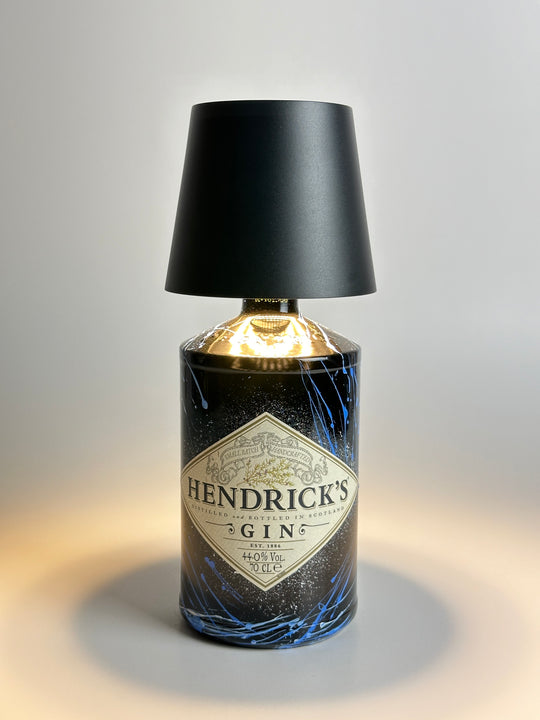 Lampada HENDRICK’S GIN custom ricaricabile