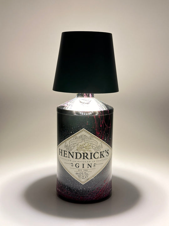 Lampada HENDRICK’S GIN custom ricaricabile